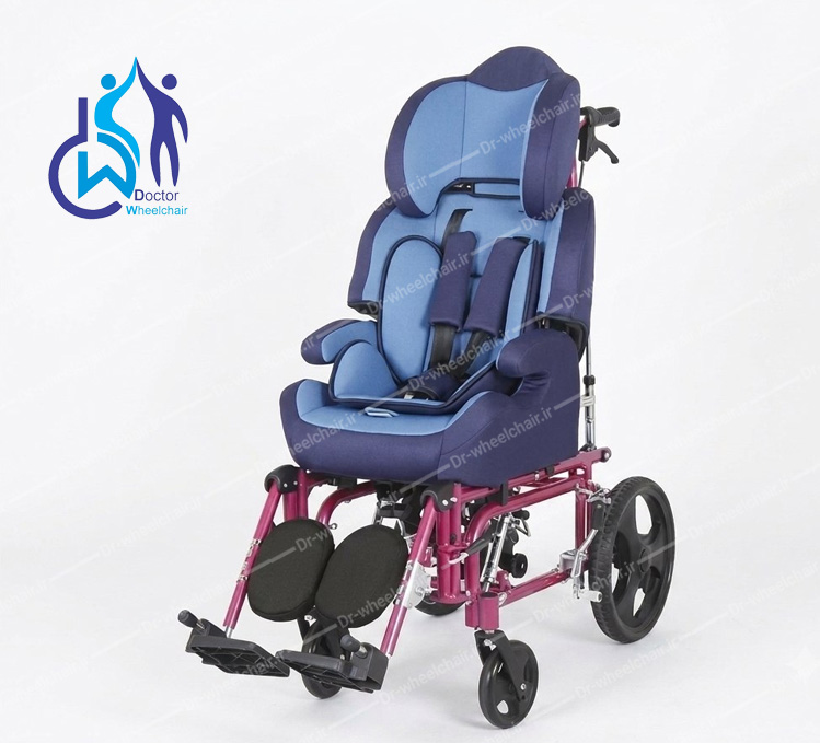 Wheelchair958lc-c-35 ویلچر سی پی (CP) کالسکهای ساخت چین
