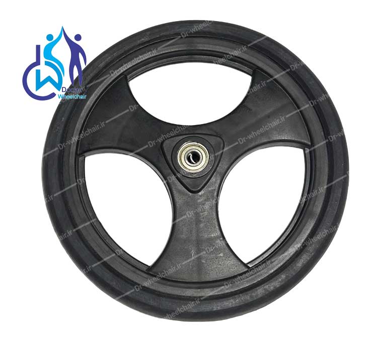 12inch-wheelchair-rear-wheel-107-01 لاستیک توپر ویلچر-سایز :12