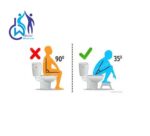 زیر پایی توالت فرنگی طبی